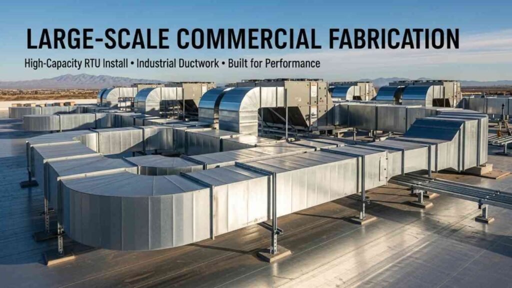 commercial HVAC sheet metal fabrication Arizona