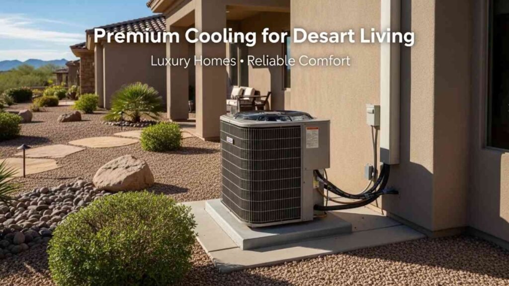 air conditioning system in Carefree Arizona home