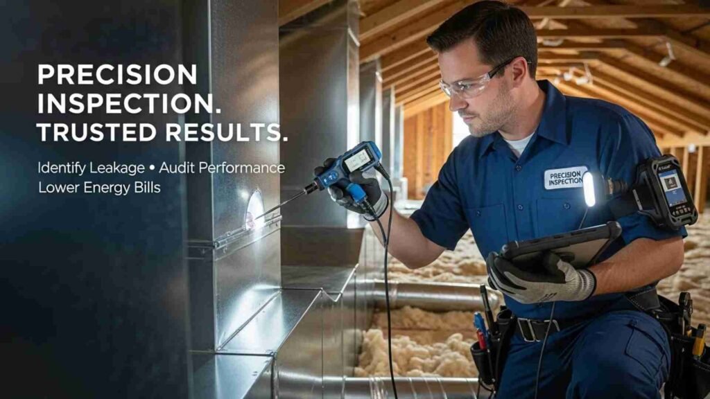 professional duct inspection service Arizona HVAC technician