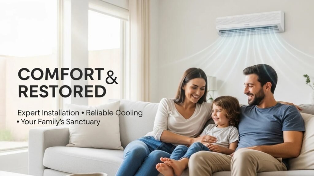 happy homeowner after HVAC installation in Arizona