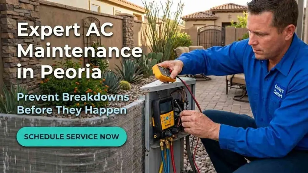 Professional HVAC maintenance service in Peoria AZ