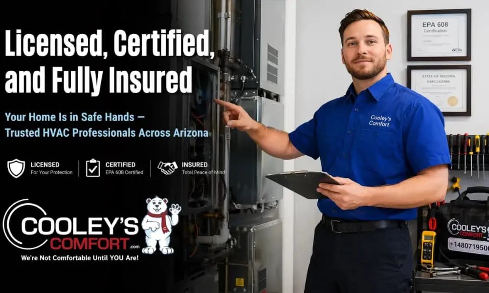 licensed HVAC technicians serving Arizona homes